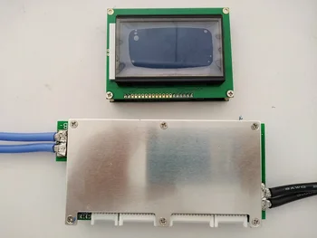 70A 100 A 150 A 200A 300A Bluetooth BMS Med LCD-Displaly 13S-24S LiFePo4/10S -24S Li-ion/15S -24S LTO lithium-Titanate