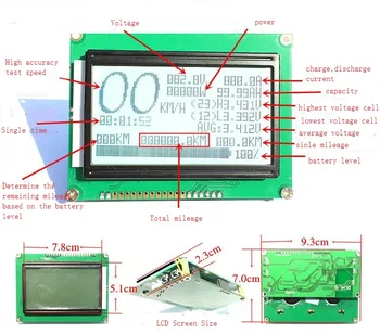 70A 100 A 150 A 200A 300A Bluetooth BMS Med LCD-Displaly 13S-24S LiFePo4/10S -24S Li-ion/15S -24S LTO lithium-Titanate