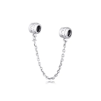 2020 Begrænset Hjerter Kæde acsesoris for kvinder Sterling Sølv Smykker Passer Oprindelige Perle Armbånd Til smykkefremstilling