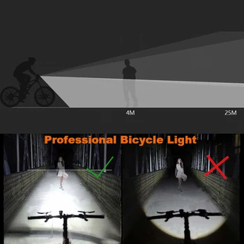 NEWBOLER Smart induktion Cykel Foran Lys Sæt Med Højttaler Horn 120 Decibel Cykel Lys USB-Genopladelige LED-Lampe Til Cykling