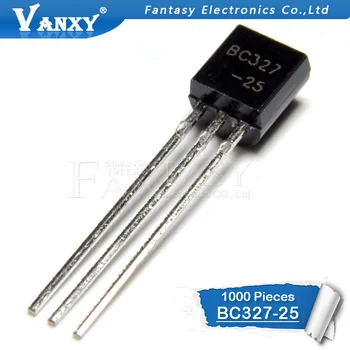 1000PCS BC327-25-92 BC327 TO92 327-25 nye triode transistor