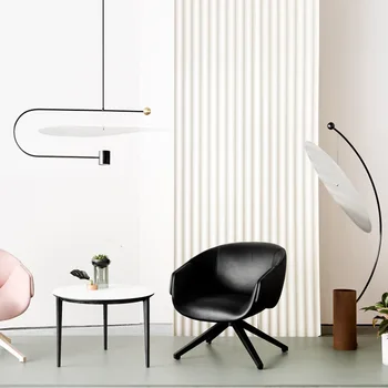 En enkel, moderne restaurant kontor område, pendel lamper kreative mode linje soveværelse undersøgelse stue Spisestue vedhæng lys