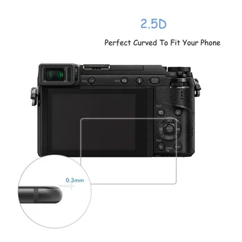 2Pack For Panasonic Lumix DMC GX80 GX7II G8-0,3 mm 2.5 D 9H Klart Hærdet Glas Skærm Protektor Digital Camera Film
