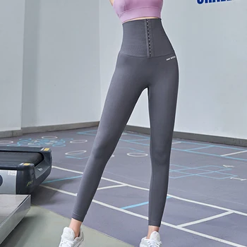 Trænings-og Stram Sports Bukser for Kvinder Slankning Taljen Træner, der Kører Leggings Kontrol Trusser Yoga Bukser