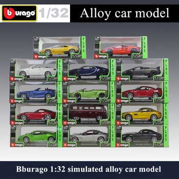 Bburago 1:32 1966: Alfa Romeo Spider simulering legering bil model plexiglas støvtæt display base package Indsamling af gaver