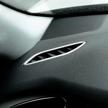 Bilen instrument luftskrue Outlet Frame Trim for Audi-A4-B8 A5 2009-2016 Panel Dekoration Dækker Klistermærker Trimmer VENSTRESTYREDE