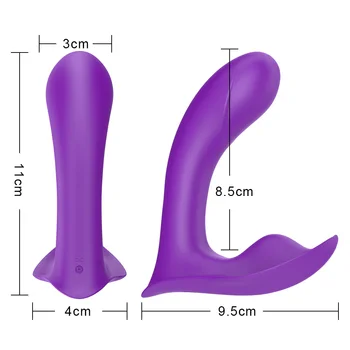 IKOKY Trusser Vibrator Bærbare Dildo Vibrator Kvindelige Masturbator 10 Speed Sex Legetøj til Kvinder Stimulere Klitoris Fjernbetjening