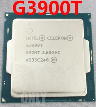 Gratis forsendelse Intel Core-Processor G3900T 2,6 G LGA1151 Dual-Core fungerer korrekt Desktop Processor