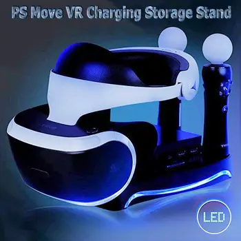 PS4 PS Move VR Opladning Opbevaring Stå PSVR Headset CUH-ZVR2 d.2 Beslag til PS VR Flytte Showcase