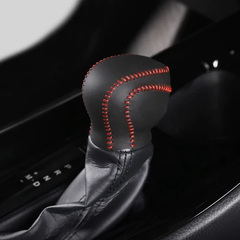 For Toyota CHR C-HR 2016-2019 Gear cover ændret særlige gear sæt gear set dekorative læder håndbremse gear sæt Tilbehør