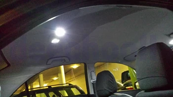 Deechooll 18pcs Bil LED Lys for Mazda 6 op ,Hvid Interiør Pære til Mazda 6 2016 2017 Dome Døren Lys