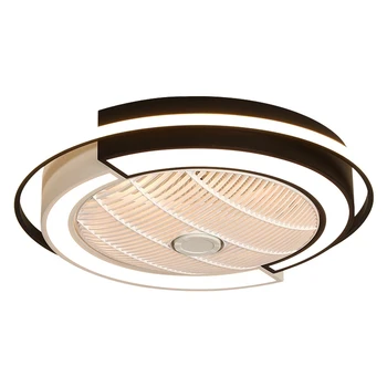 Smart fjernbetjening Loft Fans Med Lys Til stuen Moderne LED-Køling Ventilador Ventilador De Techo