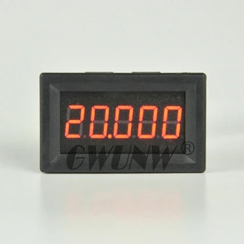 GWUNW BY536V DC 0-99.999 V(100V) Spænding Tester Meter digital voltmeter 5 smule høj præcision 0.36 tommer