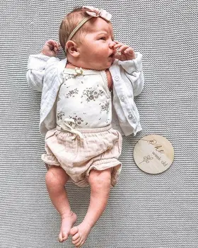 Emmababy 3PCS/masse Nyfødte Drenge Fotografering Rekvisitter Nye Baby Piger Tøj Bomuld Baby Bodyer Tøj Krop til Spædbørn 0-2Year