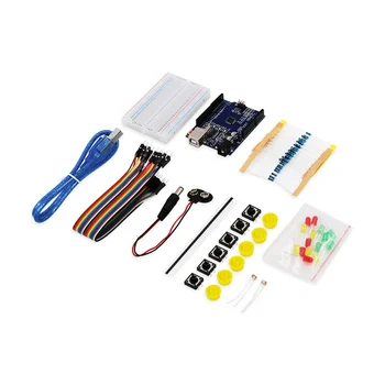 For UNO R3 Starter Kit 400 Punkt Mini Breadboard LED Jumper Ledning-Knappen for Arduino