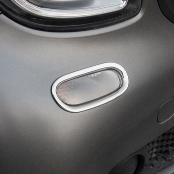 Bilen Igen Lampe Dekoration Dække Bil Styling Tilbehør Udvendige Trim Beskyttelse for Mercedes Smart Fortwo 453