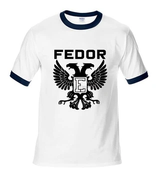 Stolthed russiske Fighter Legende Fedor Emelianenko Sidste Kejser Mænds Bomuld T-Shirts t-Shirts Toppe tøj