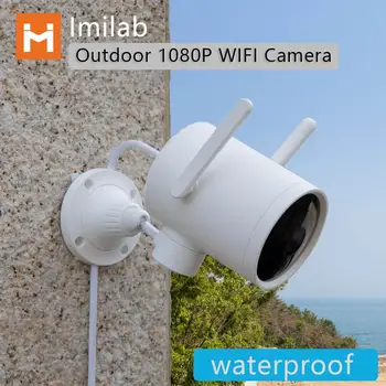 Imilab N1 Smart WIFI Kamera Vandtæt Udendørs 1080P PTZ webcam IP-Cam med Night vision arbejder med xiaomi mi Hjem App