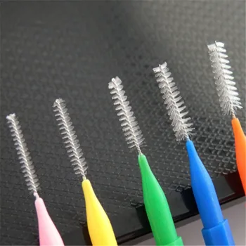60Pcs 0.6-1.5 mm interdentalbørster sundhedsvæsenet Tand Push-Pull-Brush Fjerner Mad Og Plak Bedre Tænder, mundhygiejne Værktøj