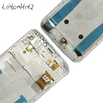 For Motorola MOTO E4 Plus XT1770 XT1773 LCD-skærm Touch screen Digitizer sensor Glas med Stellet