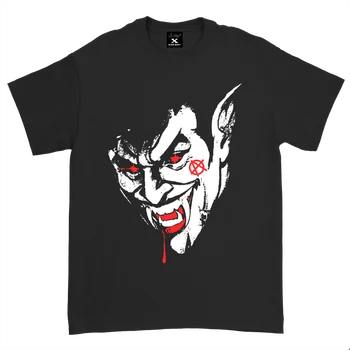 Lil Peep X Fremmede Organ Anarki, Vampyr T-shirt XL Nye Xl Autentisk Deadstock Hvid O-Hals Bomuld T-Shirt Sjovt