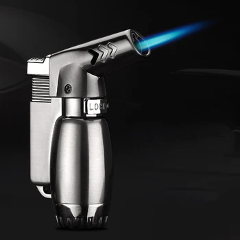 Fast Flamme Gas Lighter 1300C Jet Fakkel Lettere Metal Lightere Cigar Rygning Tilbehør Gadgets for Mænd Lightere