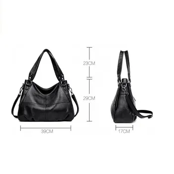 Kvinders taske 2020 tendens kvinders tasker stor sort skulder taske