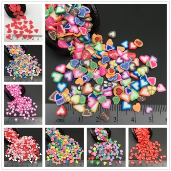 50g Hjertet af Polymer Ler Drys Til Børn Diy,Bløde Ler For Craft Clay/nailart/Scrapbog Udsmykning DIY -, Fyldstof