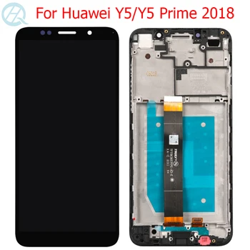 Nye Y5 Pro 2018 LCD-For Huawei Y5 2018 Skærm Med Ramme Touch Screen 5.45