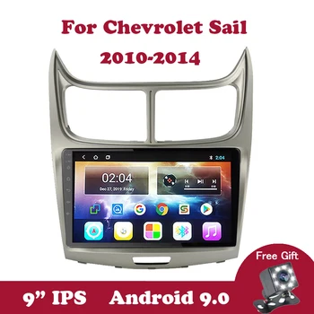 Android 9.0 IPS DVD For Chevrolet Sejle 2010 2012 2013 Multimedia-Afspiller, Stereoanlæg HD Touchscreen Bil Radio 4-Core USB-Wifi Carplay