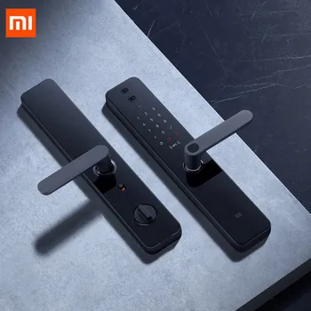 Nye Xiaomi Smart Door Lock Pro Elektronisk Lås APP Stemme på Afstand Med Mijia HomeKit Smart Home Sammenhæng Med Dørklokken Nøgle Låse