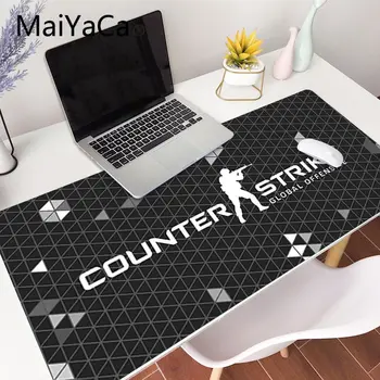 MaiYaCa Counter Strike, CS GO design Gamer Bløde Musen Pad gaming musemåtte Store Låsning Edge Tastatur Tabel Dække for Dota