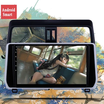 6+128Gb DSP Octa core android-Car multimedia DVD-afspiller til Toyota Land cruiser Prado 150 2018 2019 2020 autoadio GPS-navigation
