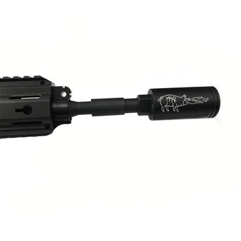 M4 Tube Gel Blaster 14mm CW / CCW M4 Serien Ydre Rør for Airsoft Paintball Tilbehør Tracer lettere Tilpasning Interface