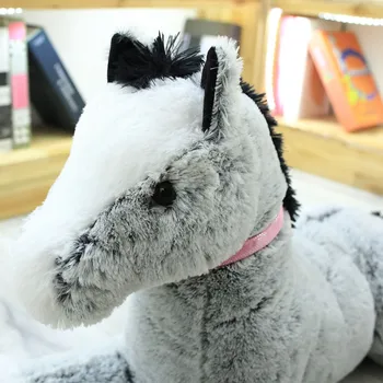120cm Jumbo Unicorn Hest Plys Legetøj kæmpestore Dyr Blød Dukke Hjem Indretning Gave til Børn Julegave