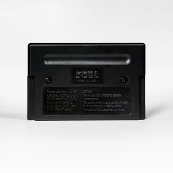 Demolition Man - EUR Label Flashkit MD ikke-elektrolytisk Guld PCB-Kort til Sega Genesis Megadrive spillekonsol