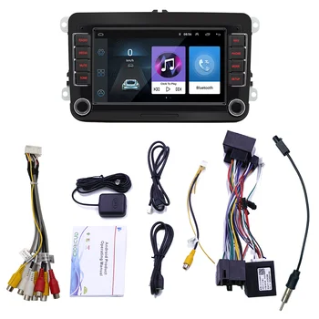 Essgoo Bil Radio 2 Din Android 9.1 7 Tommer Auto Stereo Mms Video-Afspiller Til Volkswagen Autoradio Bluetooth GPS-Navigation