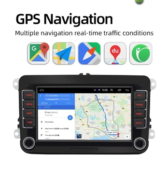 Essgoo Bil Radio 2 Din Android 9.1 7 Tommer Auto Stereo Mms Video-Afspiller Til Volkswagen Autoradio Bluetooth GPS-Navigation