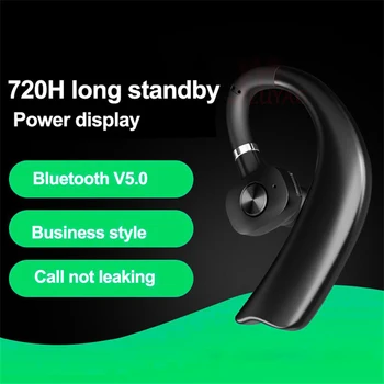 MEUYAG Trådløs Bluetooth-Hovedtelefon Stereo Håndfri Business-Headset Med Mic Støj Kontrol Øre-krog Nye Hovedtelefoner Til iPhone XR