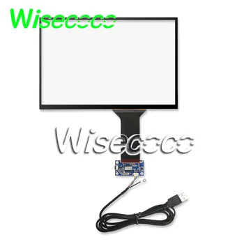Wisecoco 10.1 Tommer 1280*800 IPS Touch LCD-Skærm Kit Understøtter Win7 8 10 Raspberry Pi Android Linux Industrielt udstyr til USB 5V