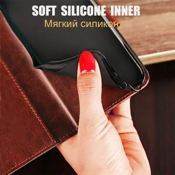 Magnetisk Læder taske til Cubot R15 Pro Luxury Tegnebog, Flip-Kort Holder Stand Telefon Tasker Etui Cover til Cubot R15