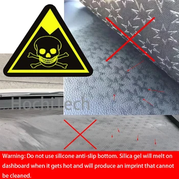 For Nissan Qashqai J11 2016 2017 2018 Anti-Slip Mat Dashboard Dækker Pad Parasol Dashmat Dash Tæppe Bil Tilbehør