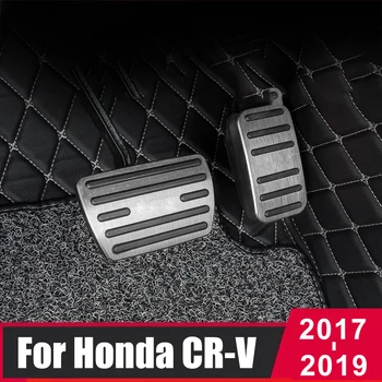 Bil fodpedal Dække Pad For Honda C-RV CRV 2012-2016 2017 2018 2019 Accelerator Brændstof bremsepedalen Puder Måtte Dække Tilbehør