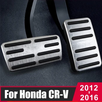 Bil fodpedal Dække Pad For Honda C-RV CRV 2012-2016 2017 2018 2019 Accelerator Brændstof bremsepedalen Puder Måtte Dække Tilbehør