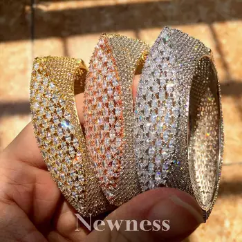 Nye Luksus blomst Halskæde Ring Sæt Mode Dubai Brude Smykker Sæt Til Kvinder bryllupsfest Engagement