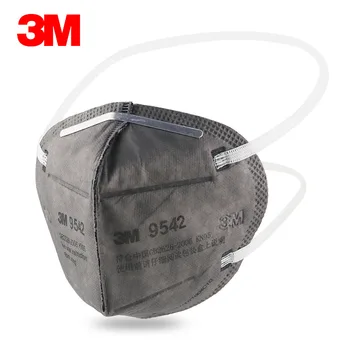 3M 9542 Maske KN95 Hovedbøjle Oprindelige Uafhængige Emballage Aktiveret Genanvendelige ansigtsmasker Mascarillas Respirator Hurtig levering