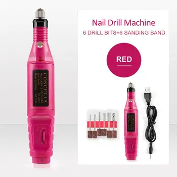 Akryl Nail Art Kit Manicure-Sæt Med 12 Farver, Glitter Nail Powder Dekoration Akryl Pen, Pensel Nail Art Værktøj For Begyndere