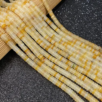Naturlige Sten Perler Fem Kronblade Form Løse Perler 2x6mm for Kvinder smykkefremstilling-Armbånd, Halskæde 200pcs/strand Længde 40cm