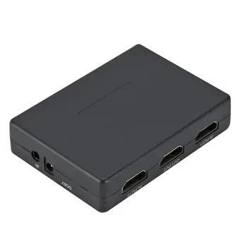Mini 10% til 85% RH 2.5 gbps/250mhz IR Fjernbetjening 5-Port HDMI Switch 5-i-1 5*1 Skifter HDMI Splitter Bundt 1 HDMI-Kabler HDMI 1.3 b