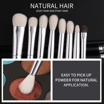 BEILI Sort Premium Professional 22pcs Makeup Pensler Sæt Powder Foundation Goat hair Eyeshadow Blanding af Skønhed, Make up Pensler
